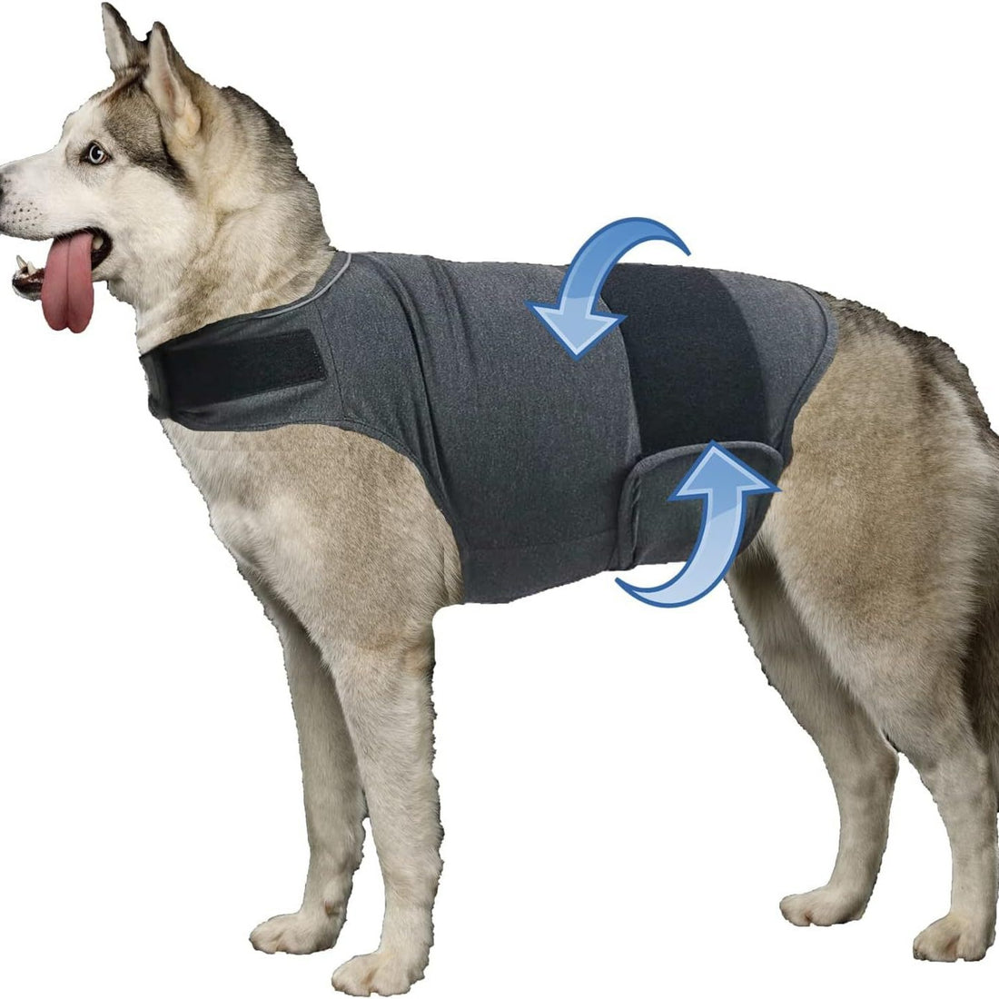 PupHush Pressure Wrap calming compression vest